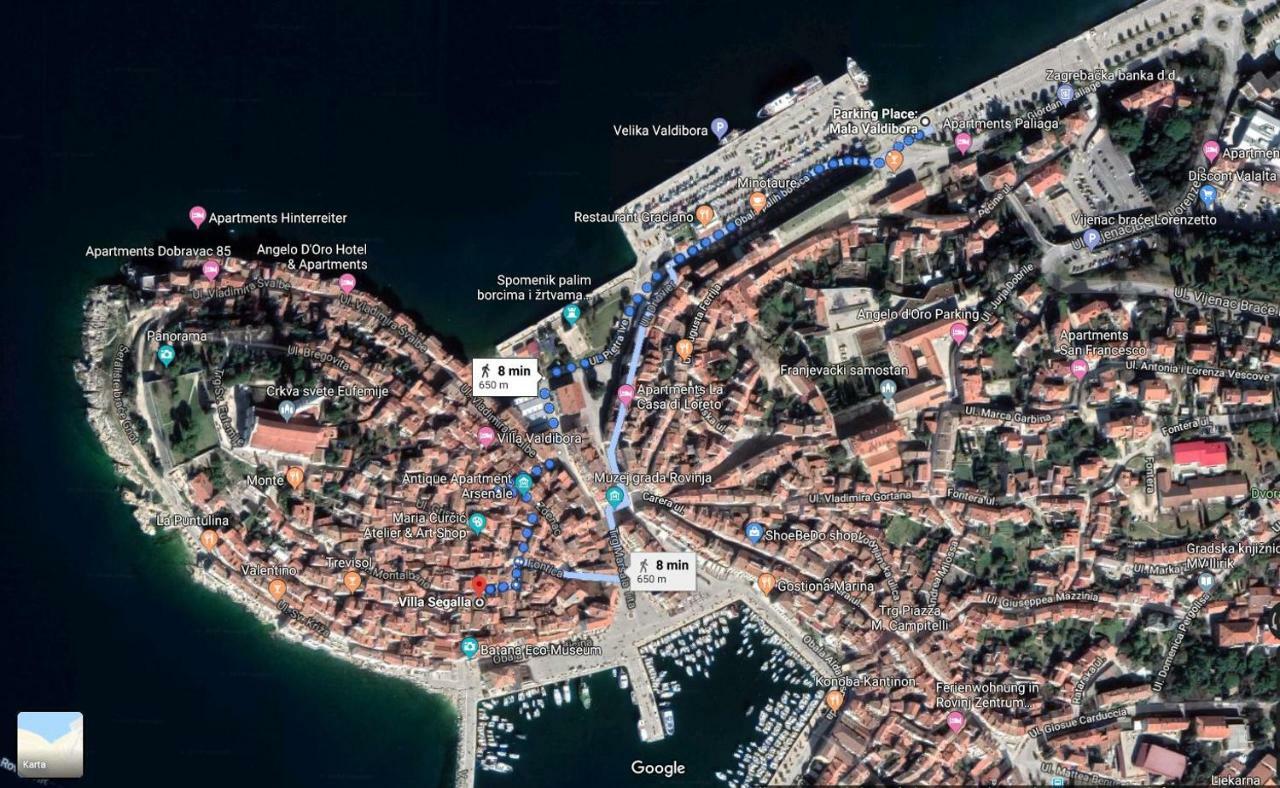 Villa Segalla Rovinj Zewnętrze zdjęcie